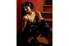 Fabian Perez Fabian Perez Glass and Gloves